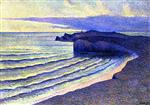 Maximilien Luce  - Bilder Gemälde - Coastal Scene