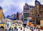 Maximilien Luce  - Bilder Gemälde - Construction on Reaumur Street