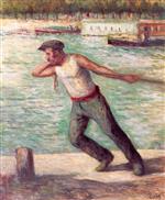 Maximilien Luce  - Bilder Gemälde - Hauler