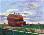 Maximilien Luce  - Bilder Gemälde - Haystack