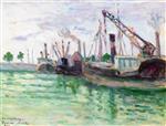 Maximilien Luce  - Bilder Gemälde - Honfleur