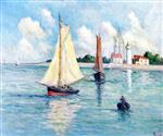 Maximilien Luce  - Bilder Gemälde - Honfleur