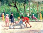 Maximilien Luce  - Bilder Gemälde - In Luxembourg