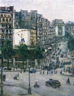 Maximilien Luce  - Bilder Gemälde - La Place Clichy