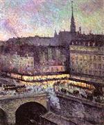 Maximilien Luce  - Bilder Gemälde - La Sainte Chapelle