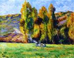 Maximilien Luce  - Bilder Gemälde - Landscape at Bessy sur Cure