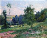 Maximilien Luce  - Bilder Gemälde - Landscape near Moulineux