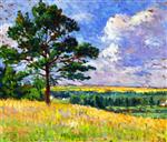 Maximilien Luce  - Bilder Gemälde - Landscape near Méréville