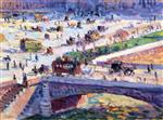 Maximilien Luce  - Bilder Gemälde - Le Petit Pont, Paris
