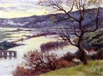 Maximilien Luce  - Bilder Gemälde - Méricourt, Flood