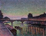 Maximilien Luce  - Bilder Gemälde - Night Effect