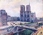 Maximilien Luce  - Bilder Gemälde - Notre Dame