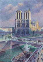 Maximilien Luce  - Bilder Gemälde - Notre-Dame de Paris