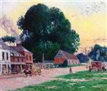 Maximilien Luce  - Bilder Gemälde - Paris, Le Quartier de Vaugirard