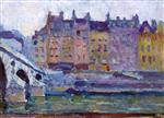 Maximilien Luce  - Bilder Gemälde - Paris, Pont Neuf