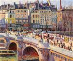 Maximilien Luce  - Bilder Gemälde - Paris, Pont Neuf