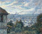 Maximilien Luce  - Bilder Gemälde - Paris, View of Montmartre