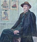 Maximilien Luce  - Bilder Gemälde - Portrait of Felix Feneon