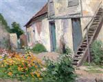 Maximilien Luce  - Bilder Gemälde - Rolleboise, The Artist's House