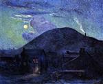 Maximilien Luce  - Bilder Gemälde - Slag Heap