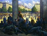 Maximilien Luce  - Bilder Gemälde - The Gare de l'Est