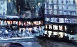 Maximilien Luce  - Bilder Gemälde - The Pont Neuf at Night