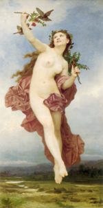 William Bouguereau  - Bilder Gemälde - le jour