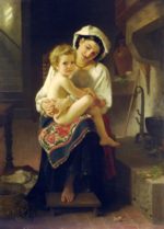 William Bouguereau  - Peintures - le lever