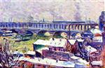 Maximilien Luce  - Bilder Gemälde - The Seine