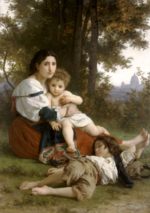 William Bouguereau  - Peintures - Le Repos