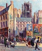 Maximilien Luce  - Bilder Gemälde - View of Paris, Posters