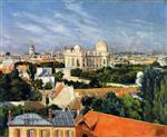 Maximilien Luce  - Bilder Gemälde - View of the Observatory Quarter