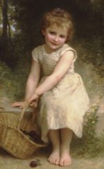 William Bouguereau  - Peintures - les prunes