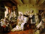 Konstantin Egorovich Makovsky - Bilder Gemälde - Before the Wedding