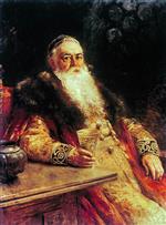 Konstantin Egorovich Makovsky - Bilder Gemälde - Boyar with a Goblet
