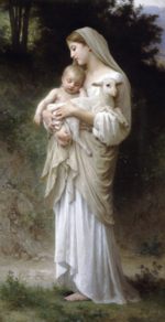 William Bouguereau  - Peintures - L'innocence