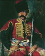 Konstantin Egorovich Makovsky  - Bilder Gemälde - Cossack-2