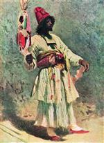 Konstantin Egorovich Makovsky  - Bilder Gemälde - Dervish