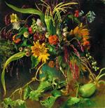 Konstantin Egorovich Makovsky  - Bilder Gemälde - Flowers