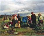 Konstantin Egorovich Makovsky  - Bilder Gemälde - Funeral of a Child