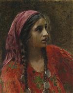 Konstantin Egorovich Makovsky  - Bilder Gemälde - Gypsy-4