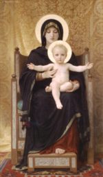 William Bouguereau  - Peintures - Madone