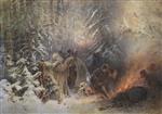 Konstantin Egorovich Makovsky  - Bilder Gemälde - Ivan Susanin