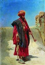 Konstantin Egorovich Makovsky  - Bilder Gemälde - Man from Cairo