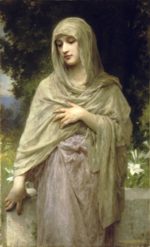 William Bouguereau  - Peintures - Modestie