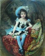 Konstantin Egorovich Makovsky  - Bilder Gemälde - Portrait of a Girl-6