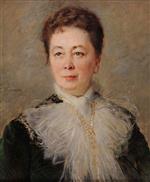 Konstantin Egorovich Makovsky  - Bilder Gemälde - Portrait of a Lady-8