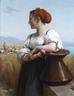 William Bouguereau  - Peintures - moissonneuse