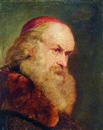 Konstantin Egorovich Makovsky  - Bilder Gemälde - Portrait of an Old Man