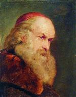 Konstantin Egorovich Makovsky  - Bilder Gemälde - Portrait of an Old Man